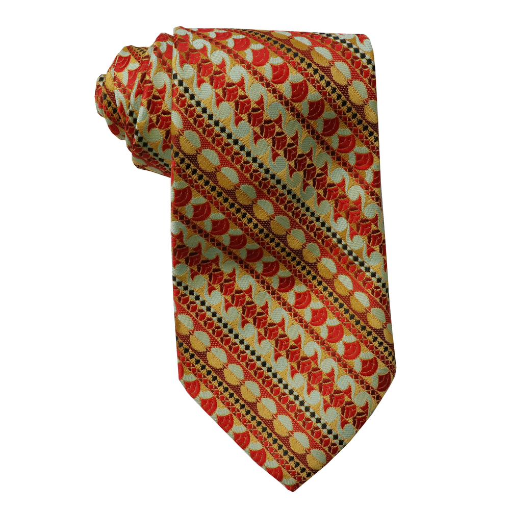 Vintage Chanel Woven Paisley Tie Size One Size